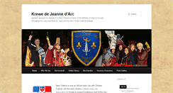 Desktop Screenshot of joanofarcparade.org