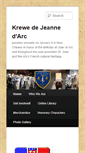 Mobile Screenshot of joanofarcparade.org