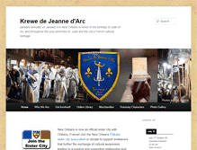 Tablet Screenshot of joanofarcparade.org